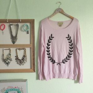 Wildfox white label Crest Sweater